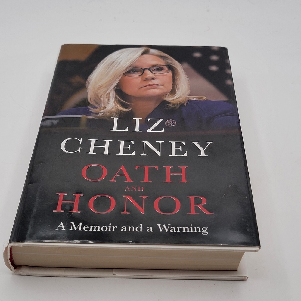 Liz Cheney Oath and Honor Hardcover First Edition 1st Printing Memoir Excellent